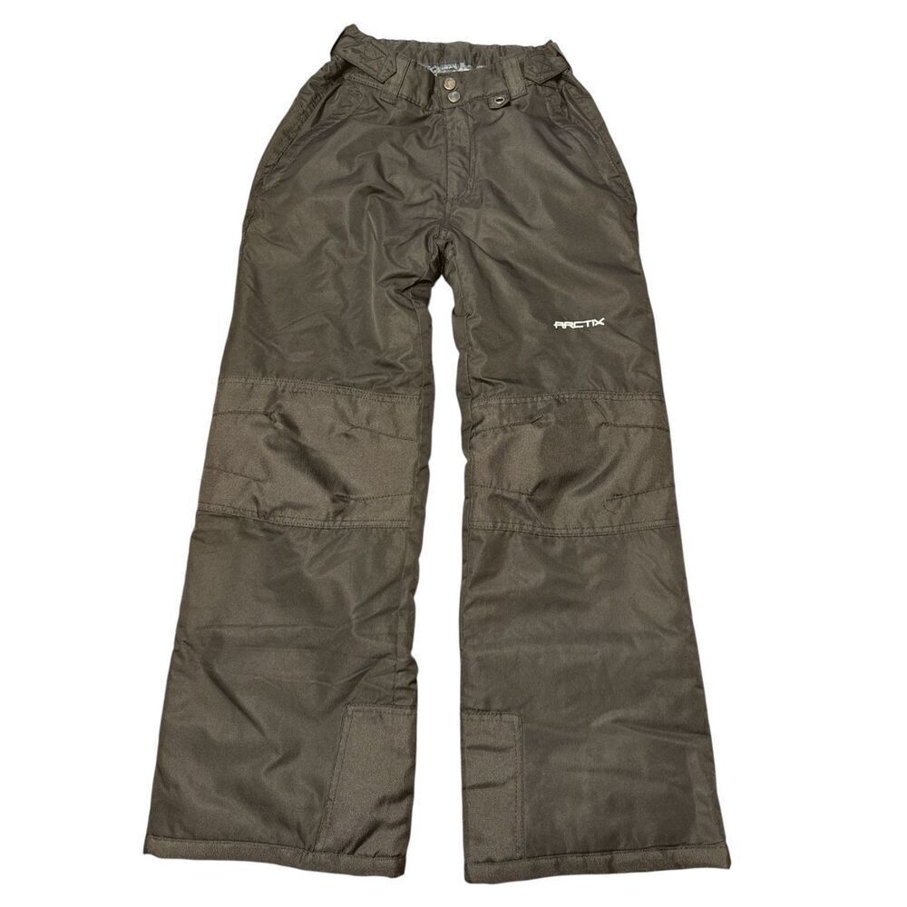 ARCTIX KIDS INSULATED SNOW PANTS w REINFORCED KNEES AND SEAT BLACK  Size Large